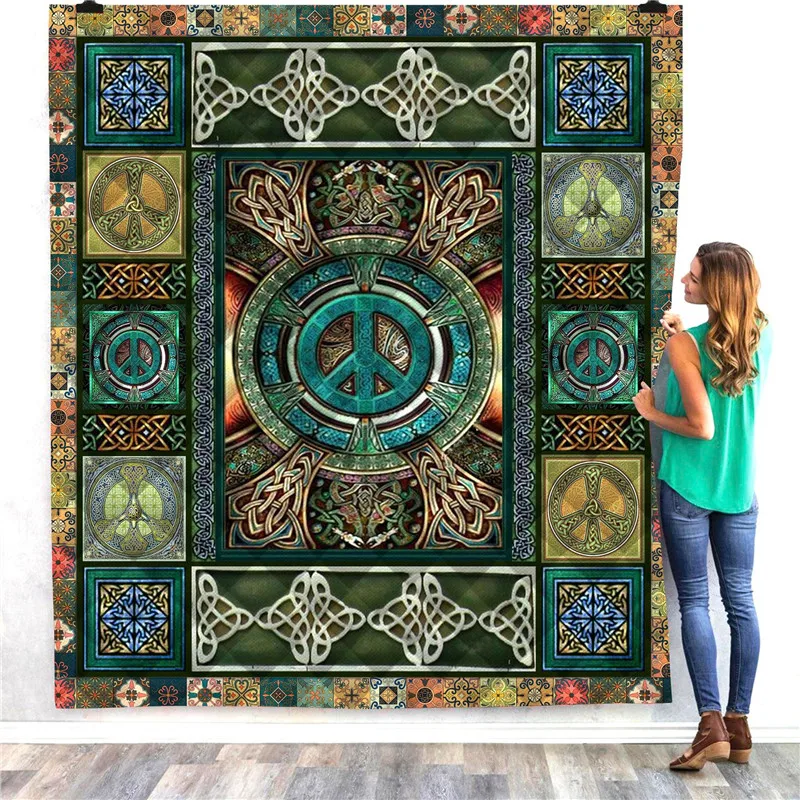 Геометрическое 3D цифровое напечатанное одеяло стеганые одеяла покрывало летнее