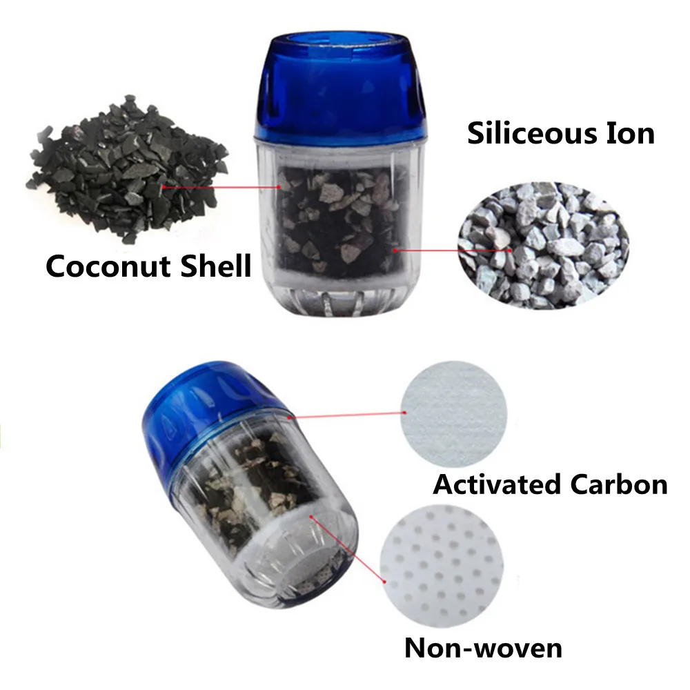 Смеситель для кухни насадка воды фильтр здоровый активированный уголь