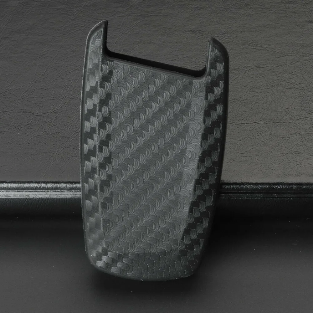 Силиконовый чехол для ключей из углеродного волокна BMW 520 525 730li 740 118 320i 1 3 4 5 7 Series X3