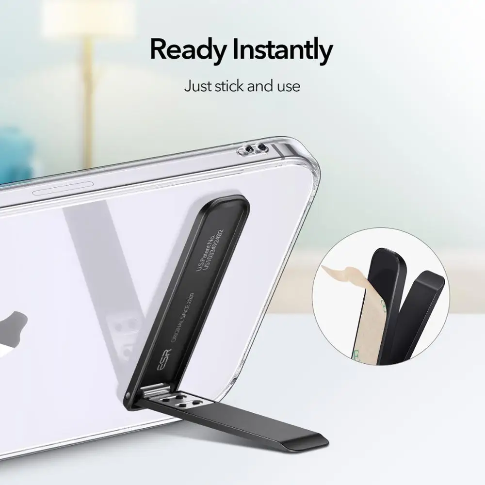 ESR Holder for Phone Stand Kickstand iPhone 13 12 11 Pro Samsung Note 20 Xiaomi Phones Boost Metal Foldable Cradle | Мобильные