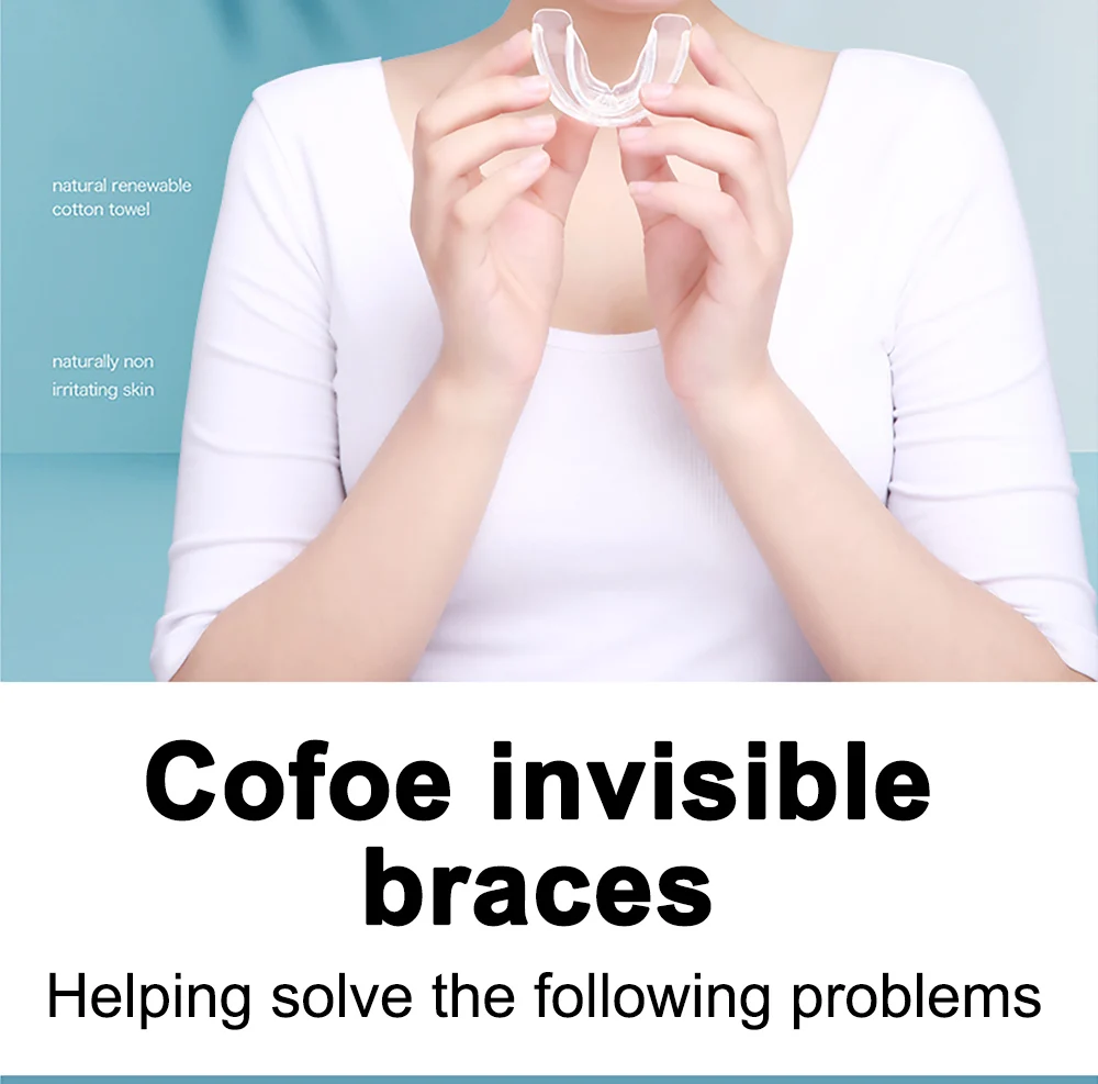 Cofoe Dental Braces Orthodontic locator Invisible orthodontic bracket For Smile Teeth Alignment Trainer and dental care With box