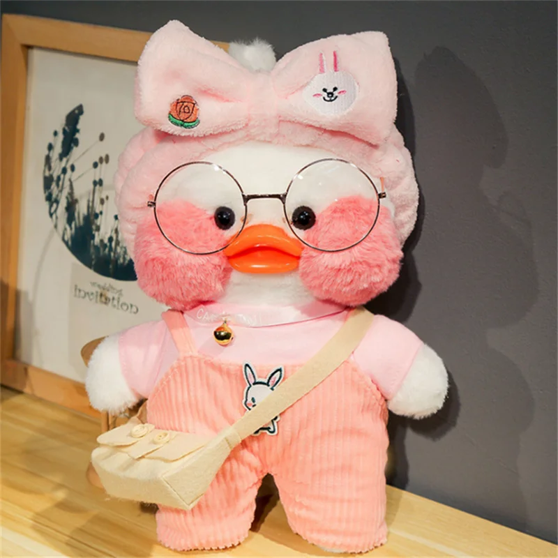 Новинка Лидер продаж 30 см Kawaii LaLafanfan плюшевая игрушка Кафе утка мультяшное