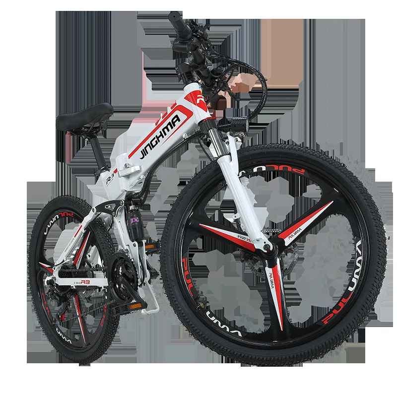 Электрический складной велосипед R3 литиевый Национальный горный 48 В стандартная