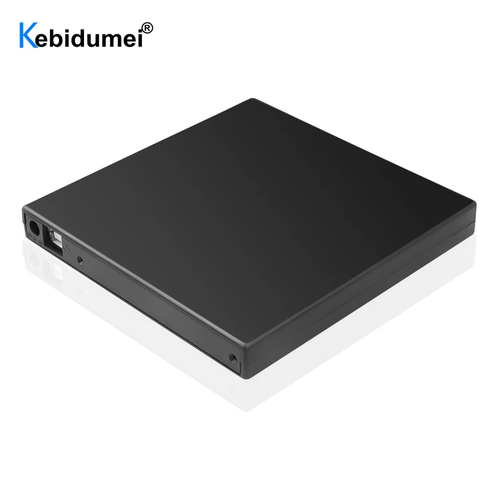 12.7mm USB 2.0 External DVD/CD-ROM Case For Laptop Desktop PC Optical Disk Drive SATA To DVD Enclosure | Компьютеры и офис