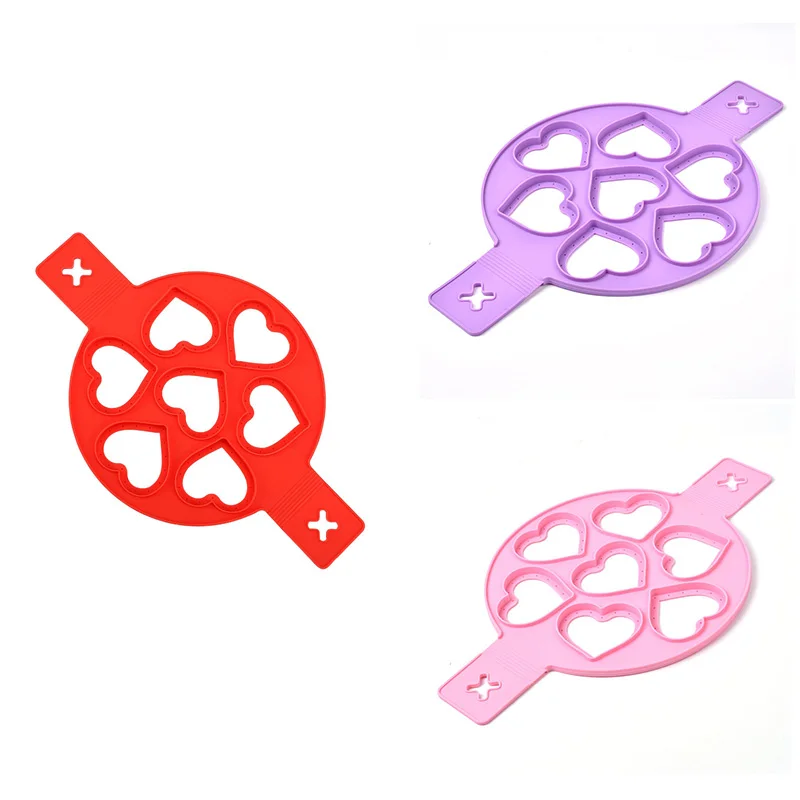 

Flip Cooker Fried Egg Pancake Maker Mold Egg Shaper Omelette Nonstick Cooking Tool Pan Flip Eggs Mold