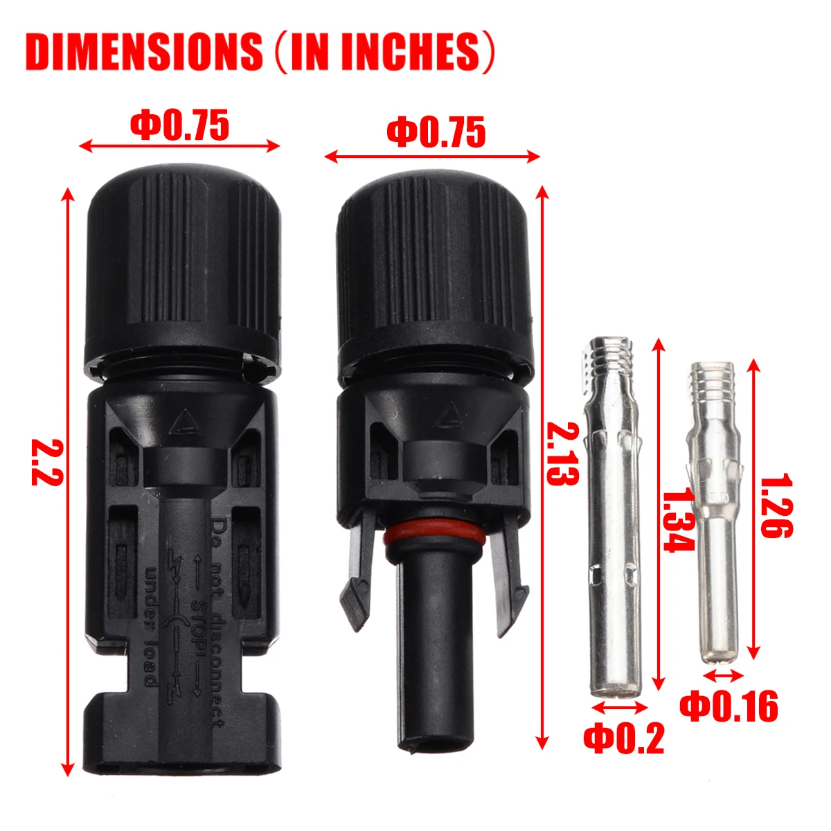 5 пар 1 набор штекерных и женских разъемов для солнечной панели совместимый 30A UL94 V0