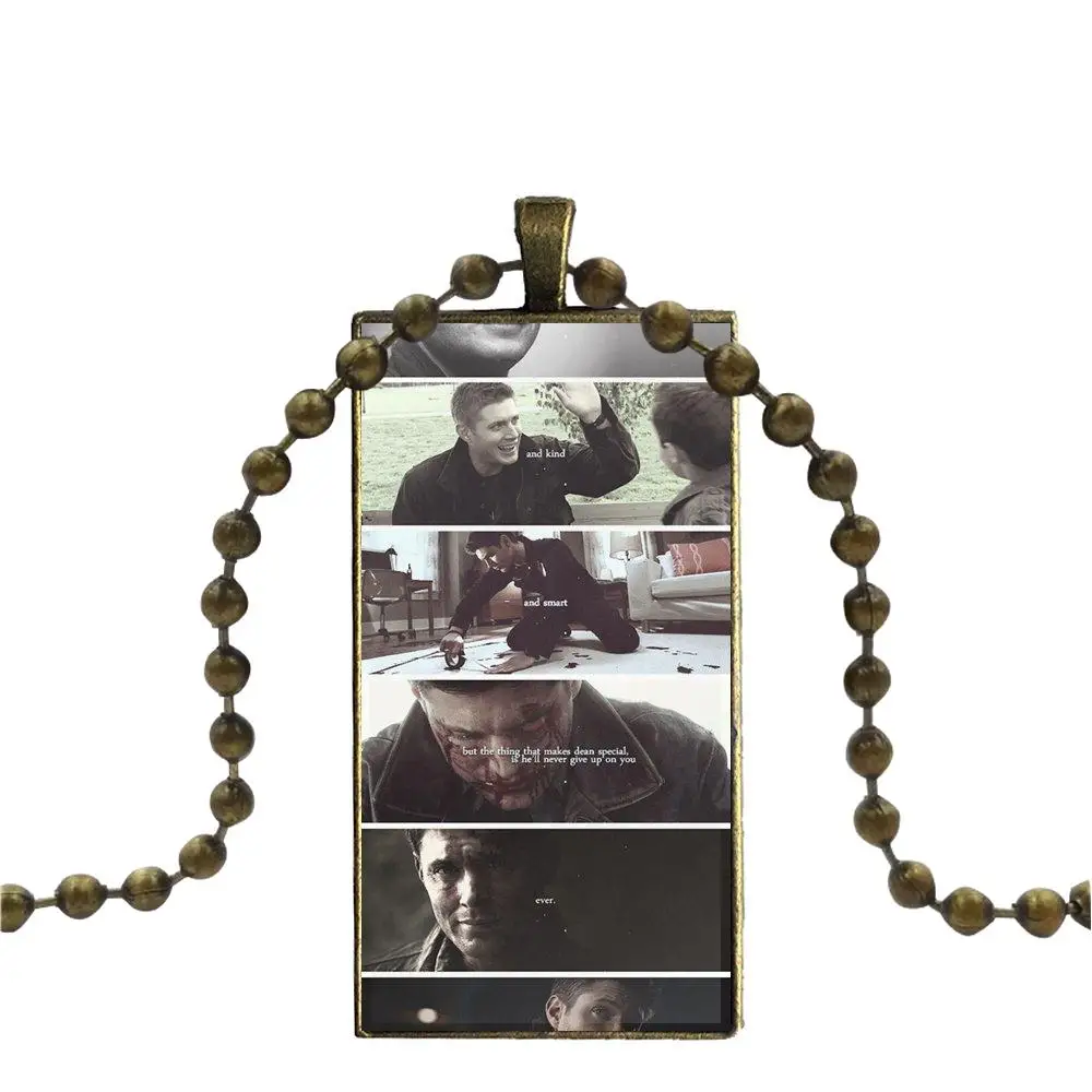 Стеклянный подвесной брелок Цепочки и ожерелья Прямоугольник Модные для Для