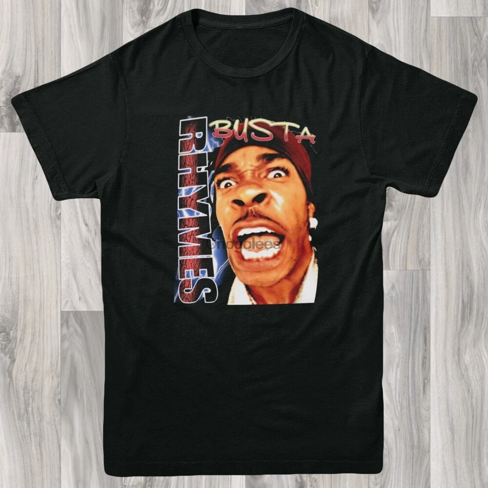 Busta Rhymes Band футболка Женская Ретро винтажный дизайн хип-хоп Гангстер рэп (2) - купить
