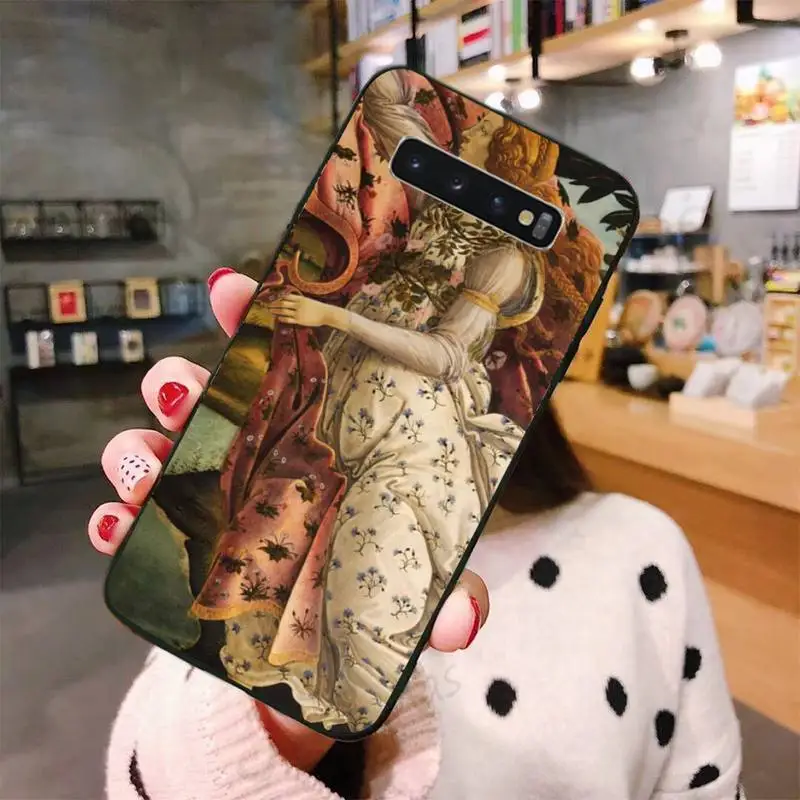 

Art Painting The Birth Of Venus Bling Cute Phone Case For Samsung A50 A51 A71 A20E A20S S10 S20 S21 S30 Plus ultra 5G M11 funda