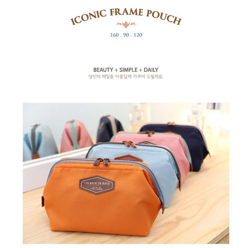 

Beauty Cute Women Lady Travel Makeup Bag Cosmetic Pouch Clutch Handbag Casual Purse SEC88