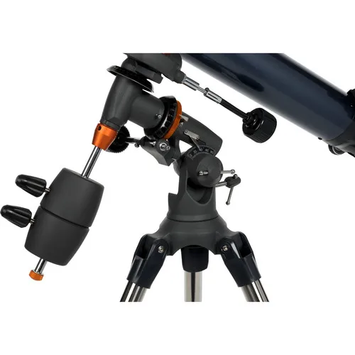 Celestron AstroMaster 90EQ 90 мм F/11 рефракторный астрономический телескоп штатив с