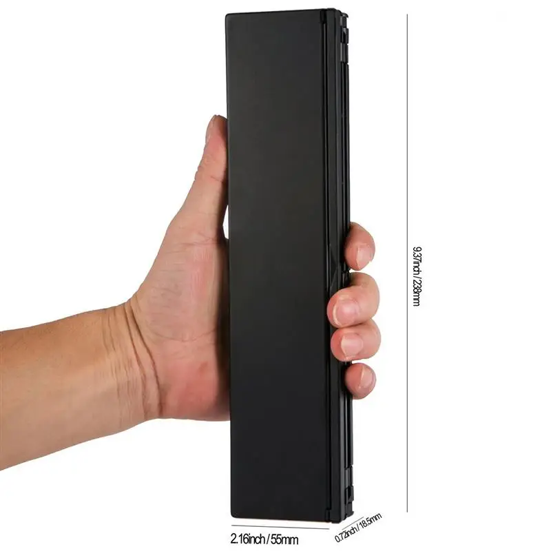 

New Foldable BT Keyboard Wireless Ultra Slim Portable Pocket Keyboard Compatible With IOS Android Windows Smart Phone