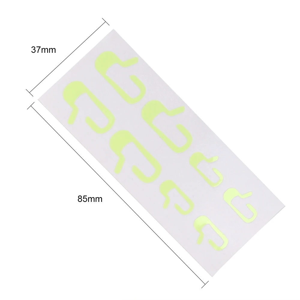 LEEPEE 1 набор наклейка на дверь автомобиля сделай сам выход светящиеся наклейки s