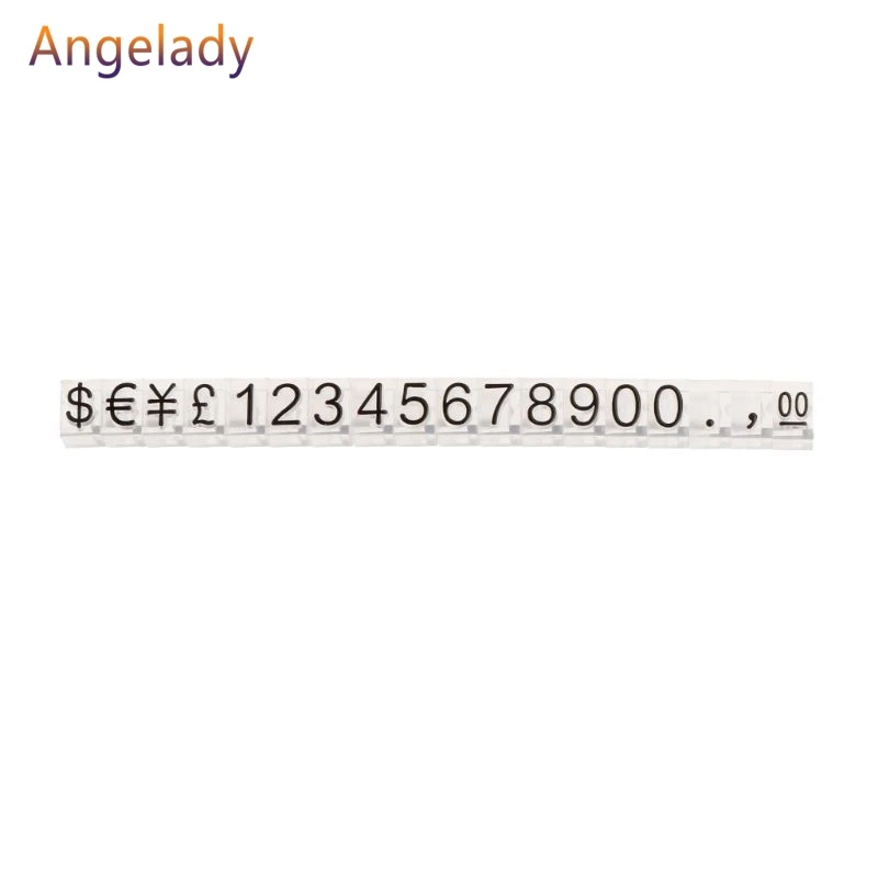 Ценник для магазина ювелирных изделий дисплей Пентагон пластиковый номер