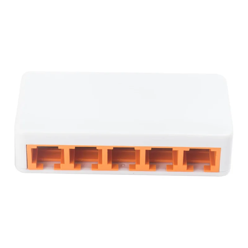 5 портов 100 Мбит/с быстрый Ethernet Lan Rj45 сетевой коммутатор настольный ПК с адаптером