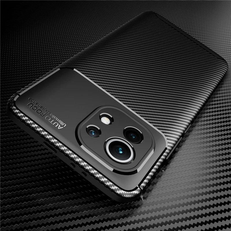 For Cover Mi 11 Case For Xiaomi Mi 11 Capas Black Shells Shockproof Bumper TPU Phone Cover For Xiaomi Mi 10T Pro Lite 11 Fundas