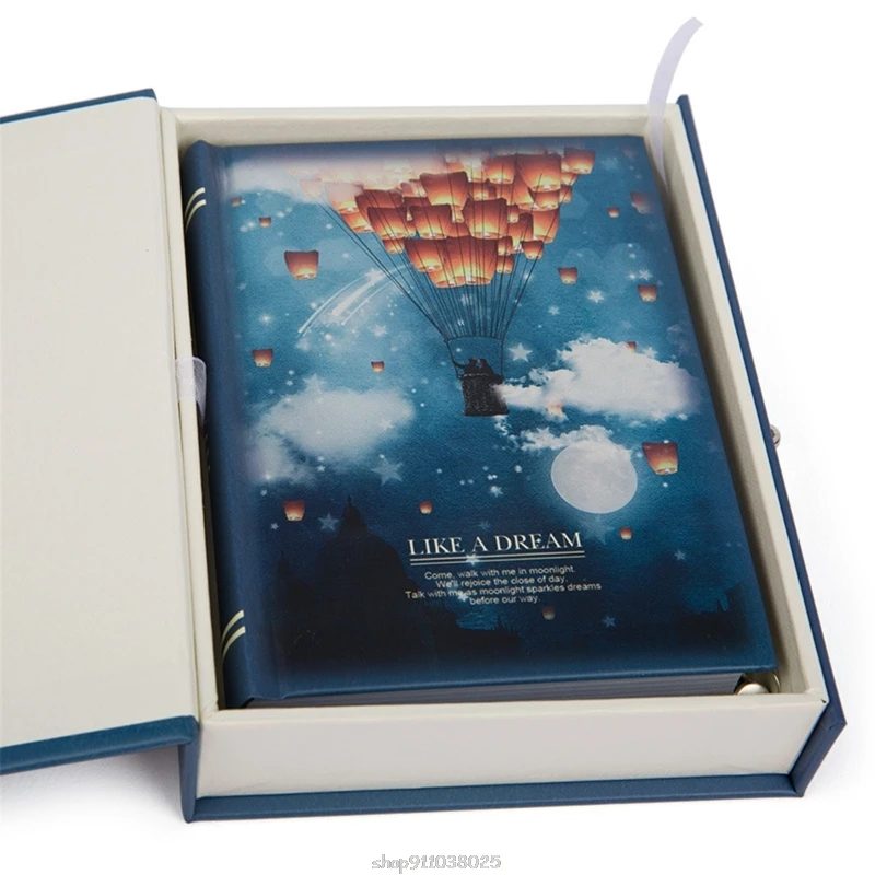 

Like a Dream Diary with Lock Notebook Cute Functional Planner Lock Book Dairy Journal Stationery Gift Box Package Ja21 Dropship