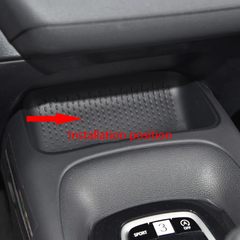 Автомобильный Qi Беспроводной Зарядное устройство для Защитные чехлы сидений