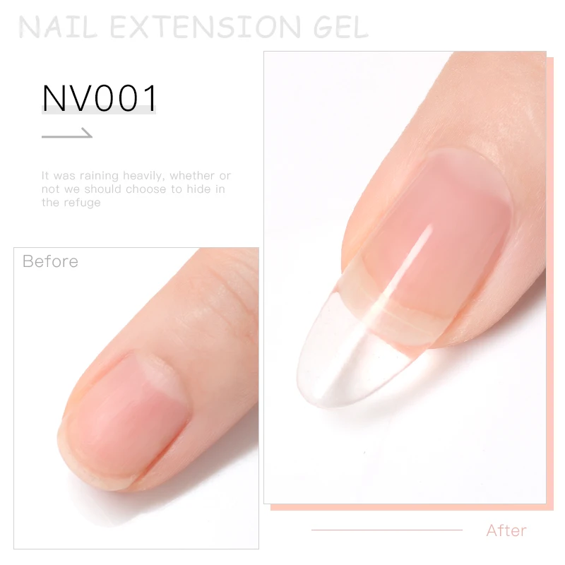 Гель для быстрого наращивания ногтей 5 мл|Гель ногтей| |