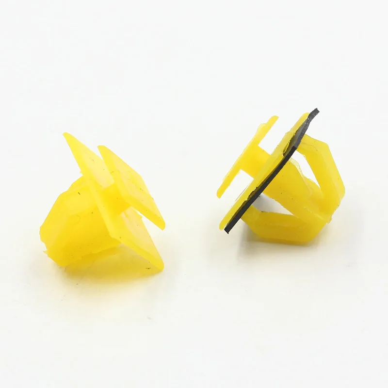 KALILI автомобильный зажим для порога двери желтого цвета фиксаторы отделки Зажимы