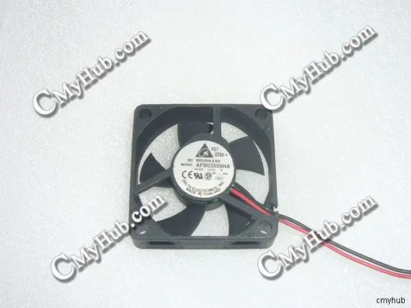 For DELTA ELECTRONICS AFB03505HA A DC05V 0.21A 3510 3.5CM 35mm 35x35x10mm 3pin Cooling Fan | Компьютеры и офис