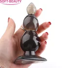 Анальная игрушка 4 разных типа, игрушки для взрослых для мужчин и женщин, для мужчин и пар, анальная тренировочная силиконовая Анальная пробка, анальная пробка унисекс, секс-шоп