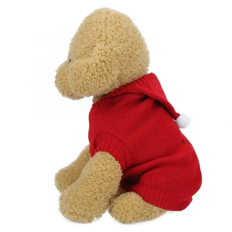 Собака Рождественский свитер Акриловые Волокна Красная рождественская елка для