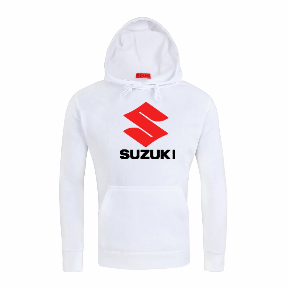 Толстовка с капюшоном для мужчин, автомобиль Suzuki, принт логотипа, Толстовка весна-осень, модная мужская толстовка с капюшоном в стиле хип-хоп harajuku, Повседневная Толстовка из флиса, спортивный костюм