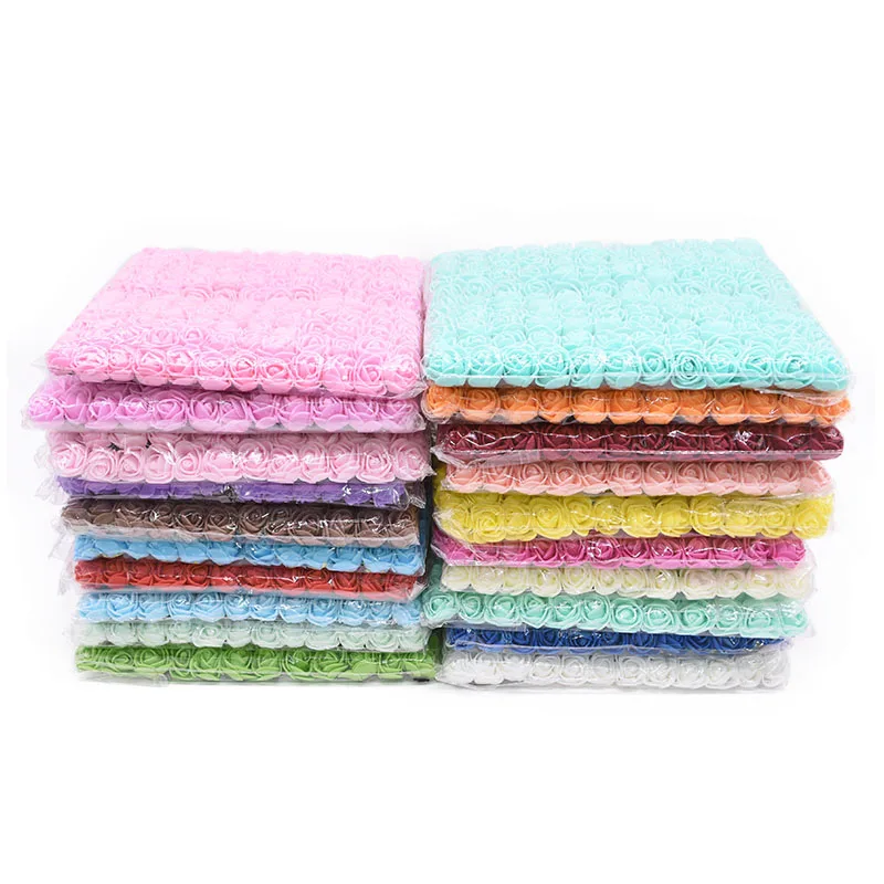 Искусственный цветок розы из пенопласта 144 дюйма 2 см для украшения свадебного