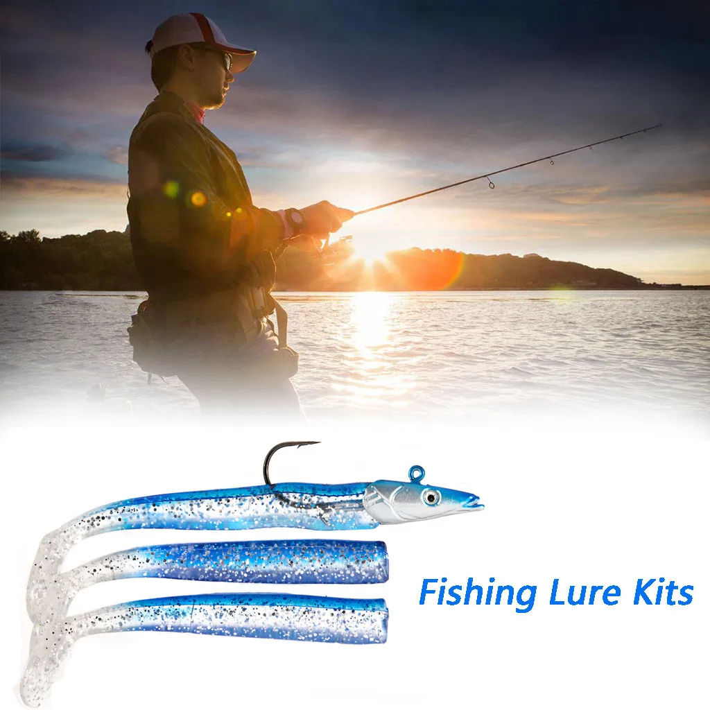 1 шт. приманка для ловли рыбы с Т образным хвостом тунца окуня рыболовные приманки