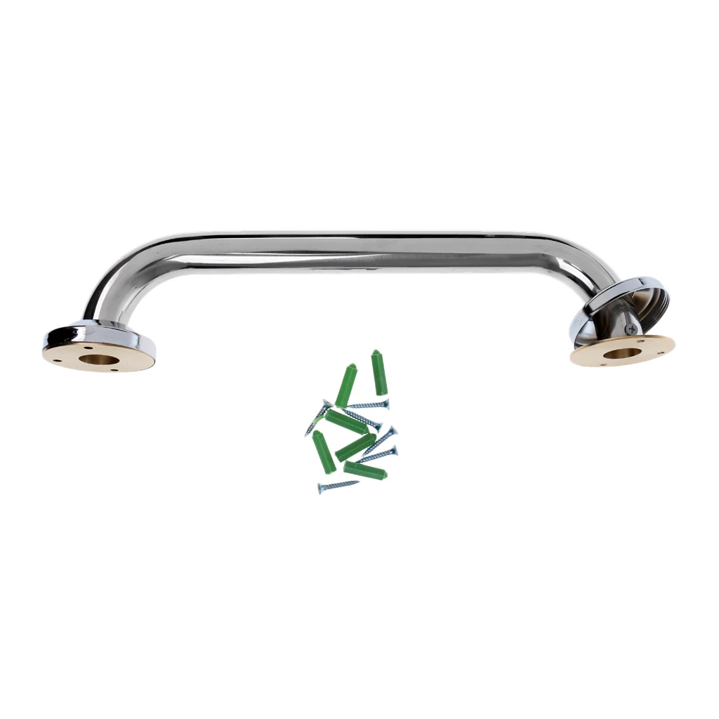 

13'' Boat Chrome Polished Marine Bath and Shower Grab Bar Assist Handle Handrail 316 Stainless Steel