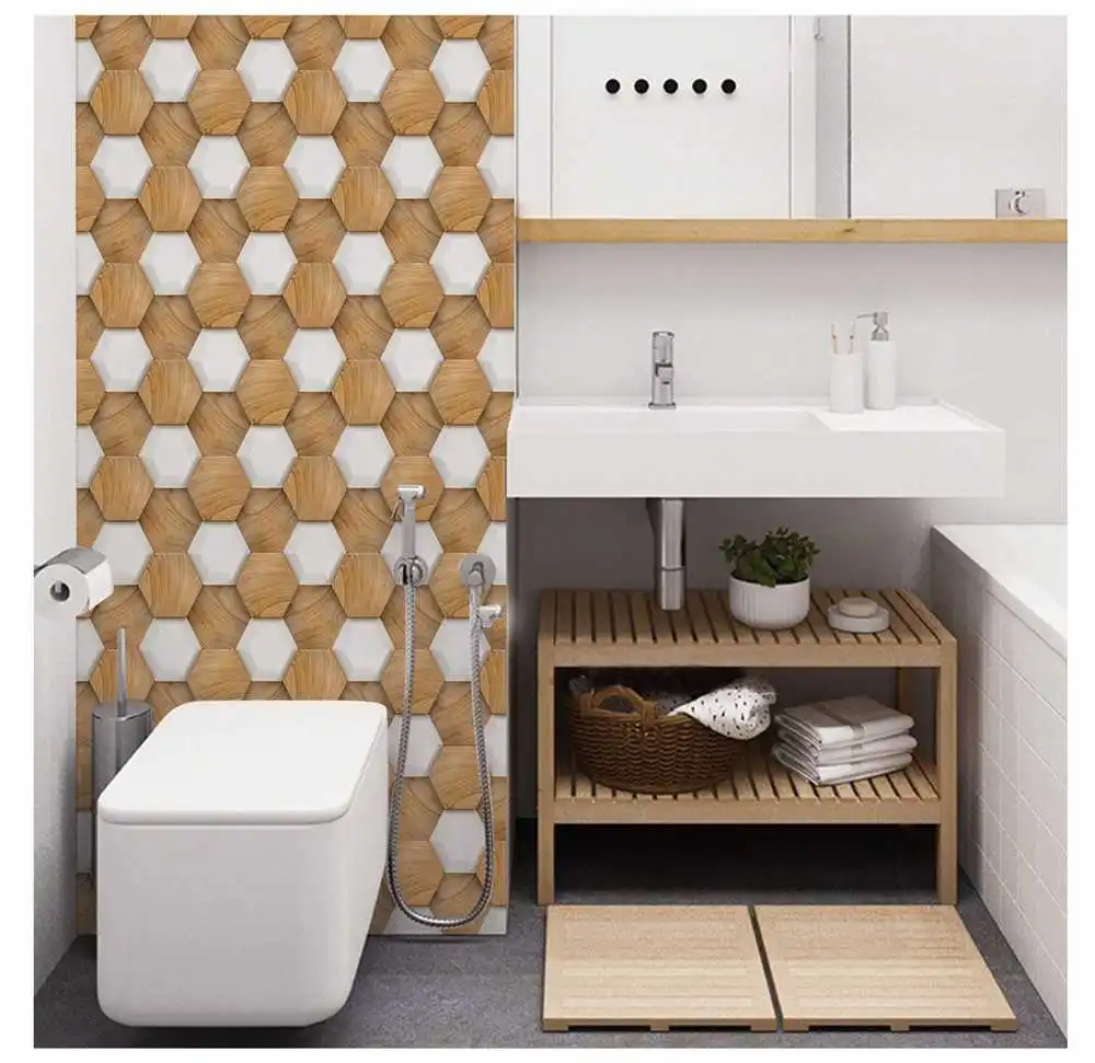 10 шт обои 3D кухня Балкон керамическая плитка шаблон водонепроницаемый стикер