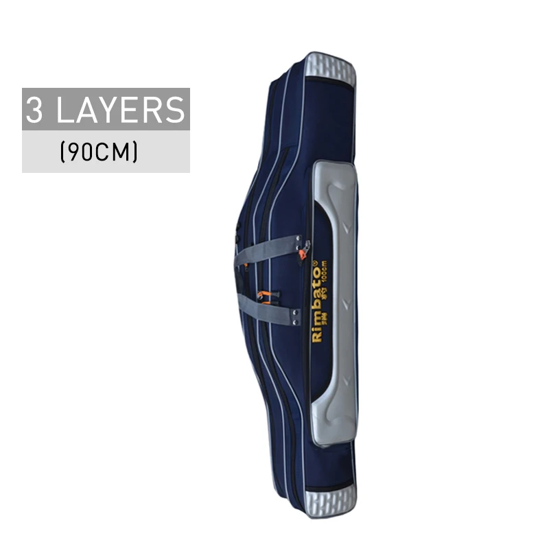 3 Layer 90 cm Живота сумки для рыбалки 2/3 Слои 80/90/120/130 см Водонепроницаемый и удобные на открытом воздухе Рыбалка сумка Mochila XA93G - Цвет: 3 Layer 90 cm