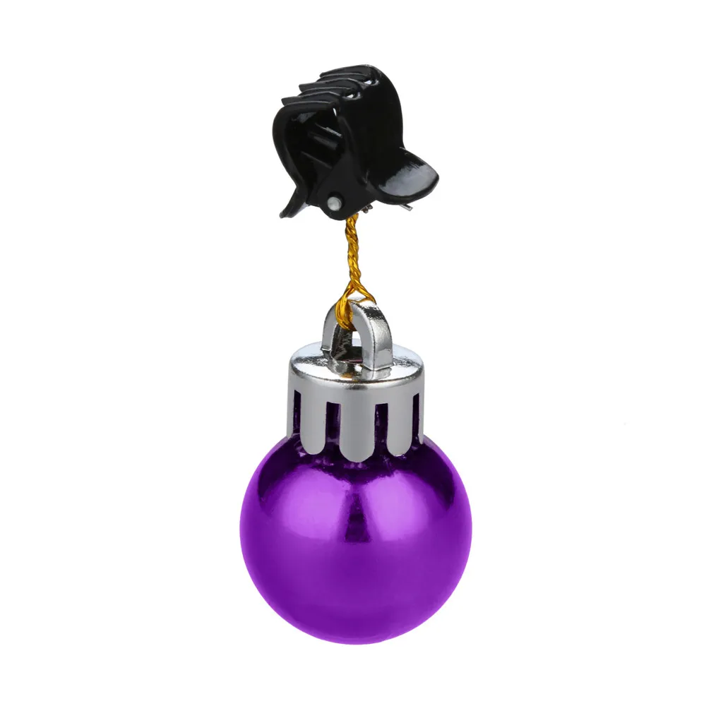 Purple 1 шт. украшения для бороды легко прикрепить Блестящий Блеск для лица заколки для волос борода безделушка для праздничные мероприятия Рождественская вечеринка#15 - Цвет: Purple