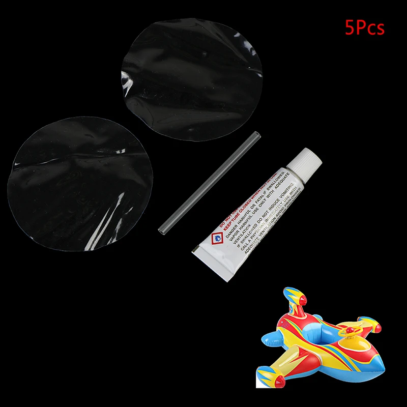 2/5 шт. надувные трубки из ПВХ с 2 круглыми нашивками|Бассейн и аксессуары| |