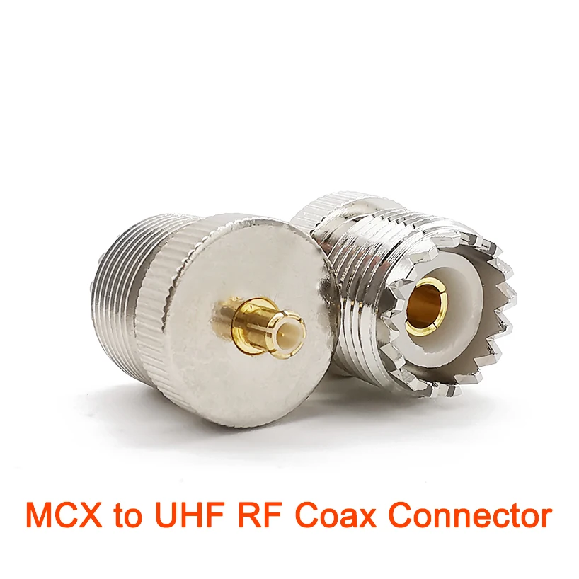 1 шт. MCX к UHF RF коаксиальный разъем SO239 розетка штекеру Латунный прямой контактный