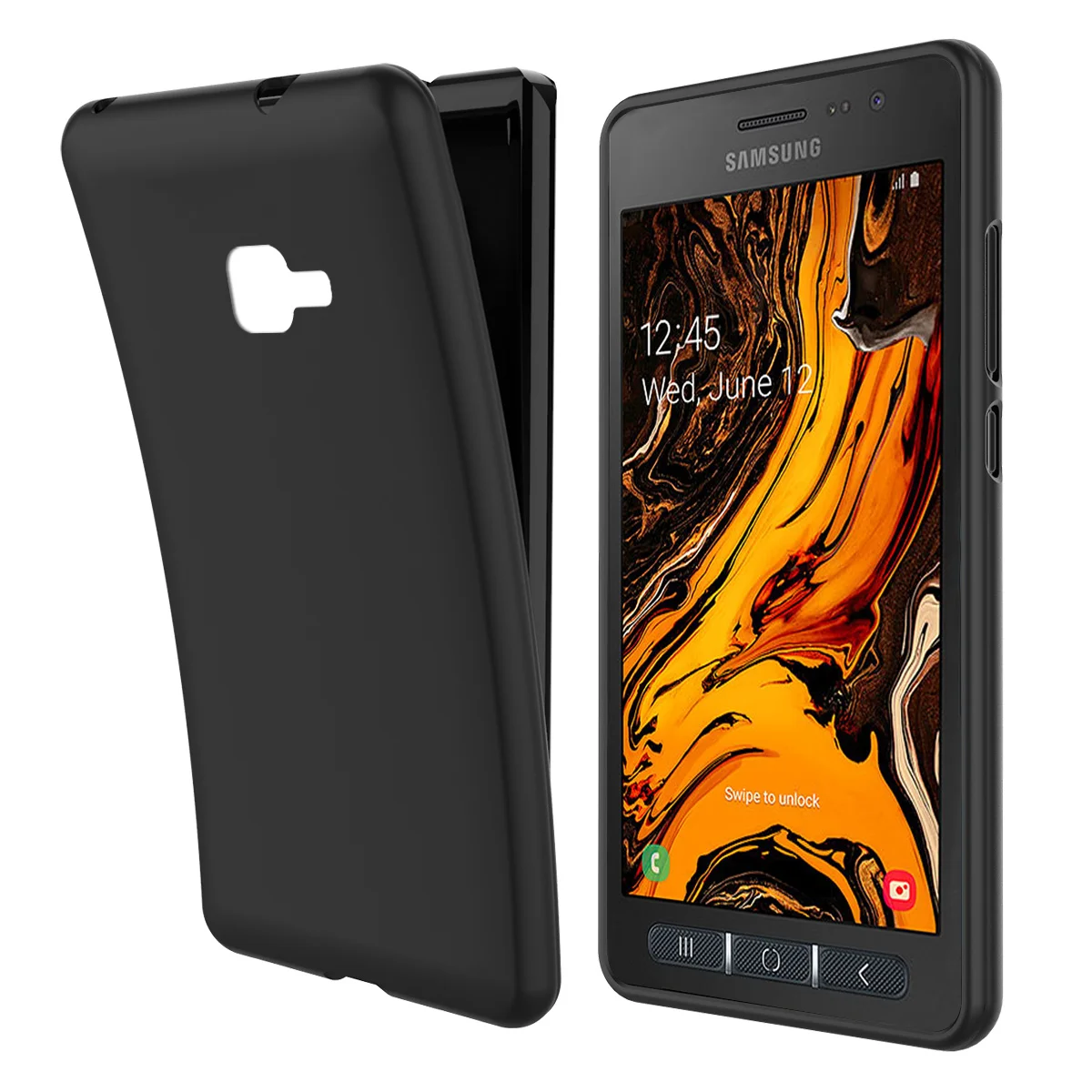 Для samsung Galaxy Xcover 4S чехол тонкий Fit Мягкий ТПУ противоударный чехол для телефона защитный чехол для samsung Xcover 4S Coque