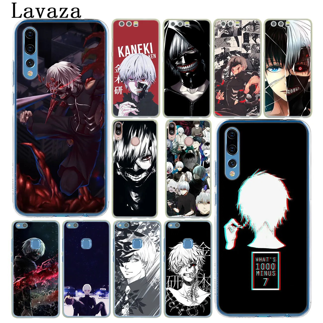 Lavaza одежда с надписью Tokyo Ghoul мультяшный чехол для телефона huawei Y9 Y7 Prime 2018 2019 Honor 20 10