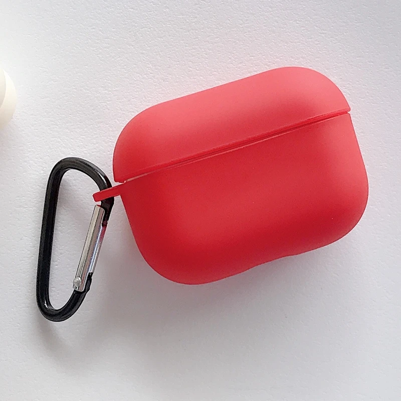 Сплошной цвет ТПУ чехол для наушников Apple AirPods 3 Pro Чехол AirPods3 красочные