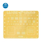 WL IC Chip BGA трафарет для реболлинга для iPhone 11 12 XS MAX XR 8p 7 6s 6 5S 5 высококачественный процессор NAND Flash Оловянная стальная сетка для посадки