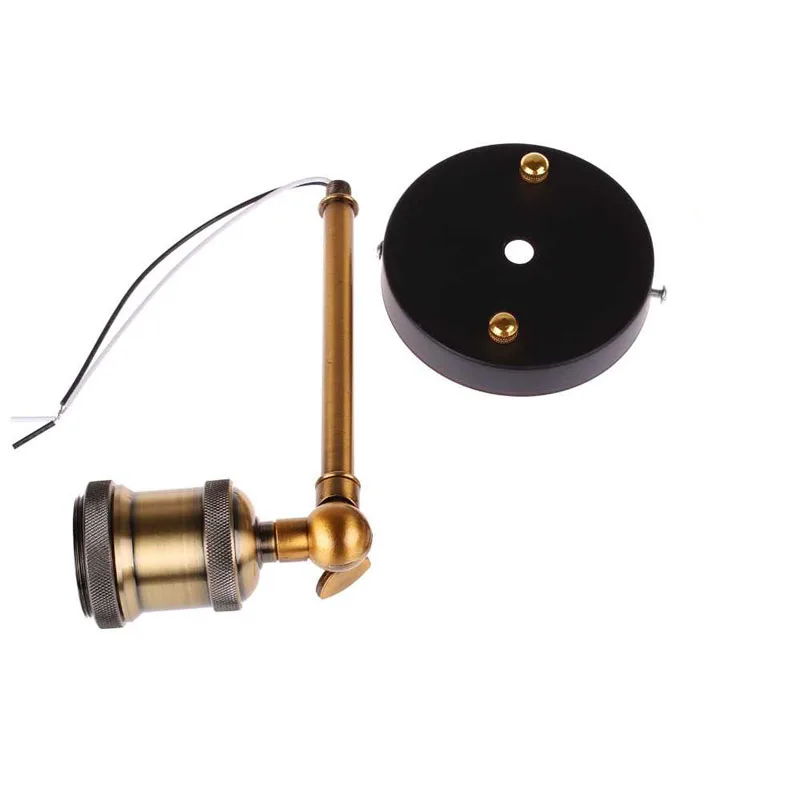 Ретро промышленный настенный светильник с абажуром Винтаж Лофт Железный свет