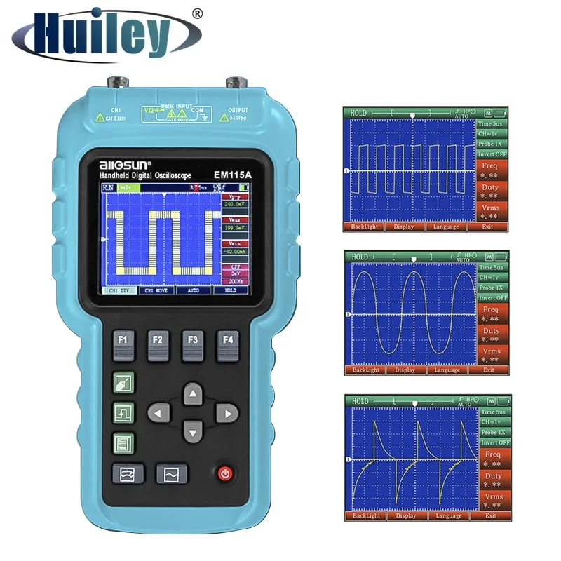 

3 in 1 Digital Oscilloscope 50MHz Signal Generator 6000counts Multimeter Sampling Rate 200Msa/s Electronic Measuring Instrument