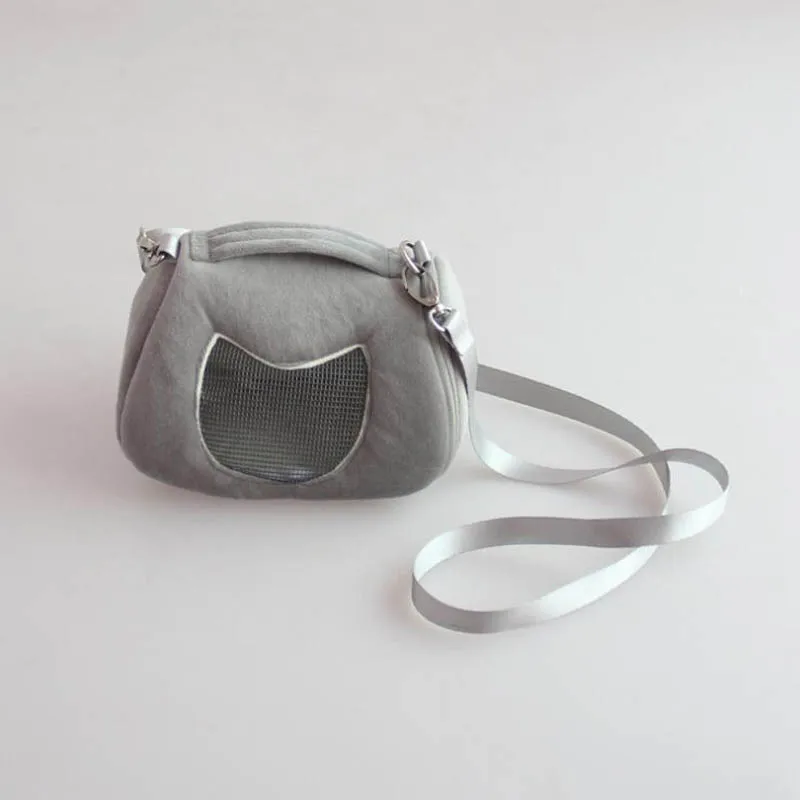 Переносная воздухопроницаемая переноска для путешествий сумка на плечо хомяка