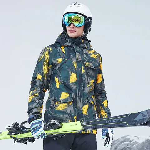 Лыжная куртка мужская зимняя уличная спортивная водонепроницаемая куртка зимнее утепленное пальто мужские куртки для кламбинга рыбалки сноуборда и катания на лыжах