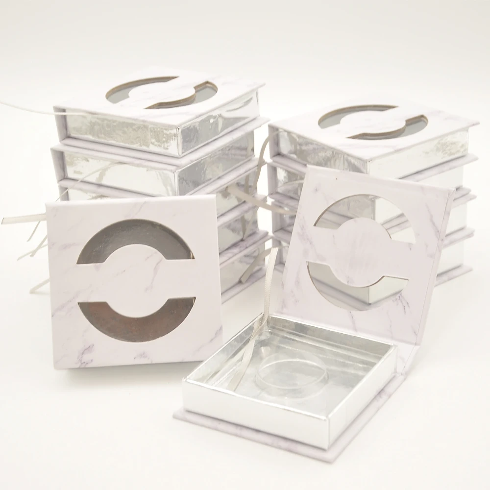 Оптовая продажа упаковка для ресниц коробки Пользовательский логотип 25 мм