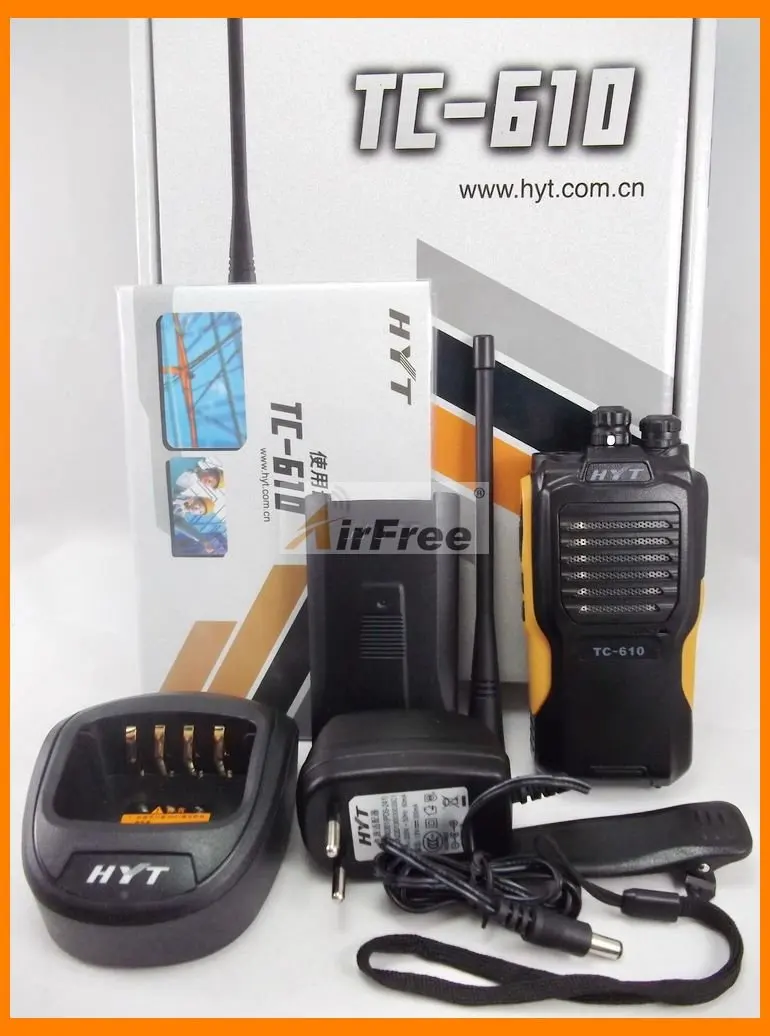 HYT TC 610 5W Портативное двухстороннее радио 1200mAH Стандартная батарея радио|Рации| |