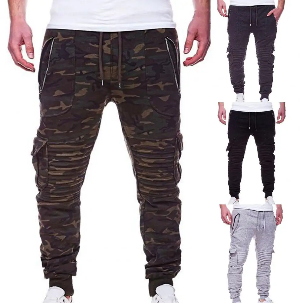 

Осенние брюки, модные повседневные мужские брюки, камуфляжные мужские спортивные брюки