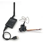 Мини-приемник 5,8G FPV UVC, видео-приемник OTG VR + 5,8G 48CH 25 мВт 100 мВт, переключаемая 600TVL FPV камера, встроенный передатчик для RC