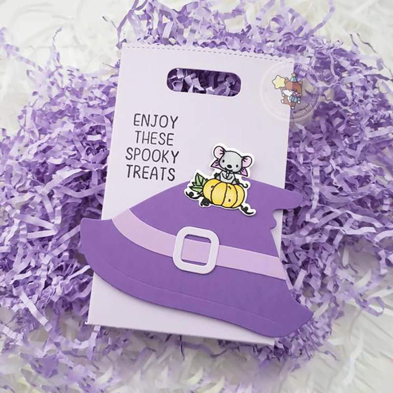 

Hat Halloween Die Metal Cutting Dies for DIY Scrapbooking Crafts Dies Cut Stencils Maker Photo Album Template Handmade