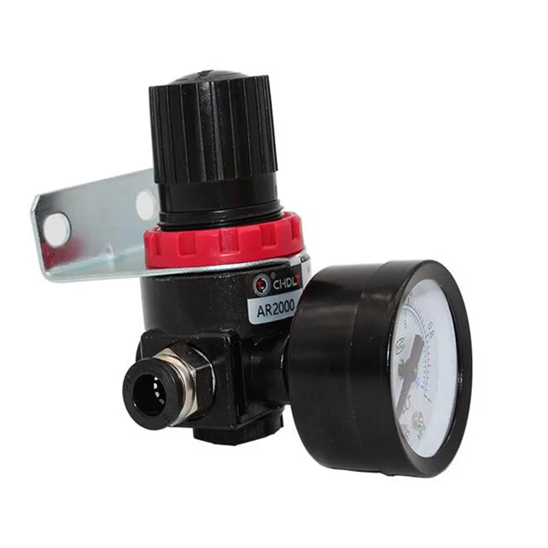 AR2000 G1/4 ''регулятор понижения давления компрессора воздуха с фитингом |